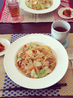 野菜きのこたっぷり和風パスタ-レシピのメイン写真