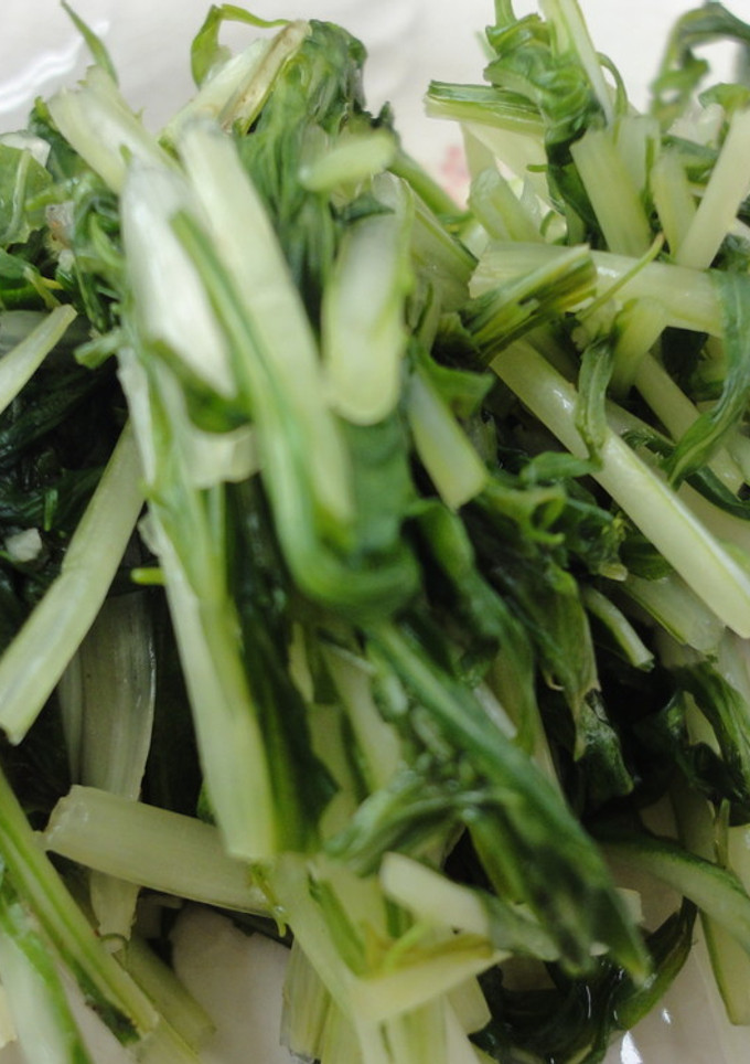 ただ混ぜるだけ！水菜のお漬物！-レシピのメイン写真