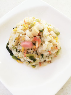 野沢菜炒飯 ver簡単-レシピのメイン写真