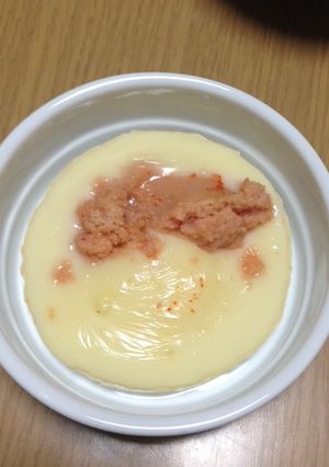 簡単めんたいチーズココットカマン-レシピのメイン写真