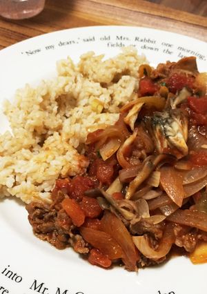 まいたけと牛肉のトマトソース煮込み-レシピのメイン写真