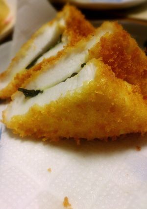 はんぺんとチーズと大葉の揚げ物-レシピのメイン写真