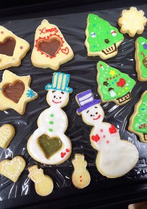クリスマス アイシング クッキー-レシピのメイン写真