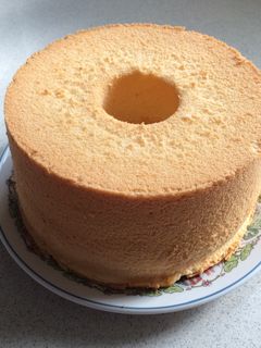 基本のプレーンシフォンケーキ-レシピのメイン写真