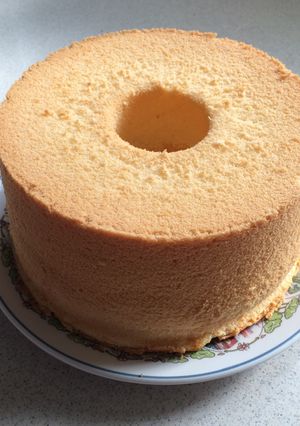 基本のプレーンシフォンケーキ-レシピのメイン写真
