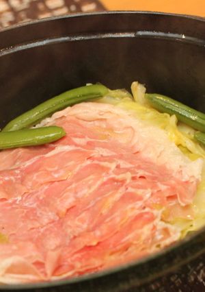 豚肩ロースとキャベツの白ワイン煮込み-レシピのメイン写真