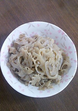 蓮根のあっさりきんぴら-レシピのメイン写真