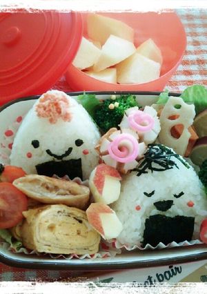 おにぎり弁当♪2-レシピのメイン写真