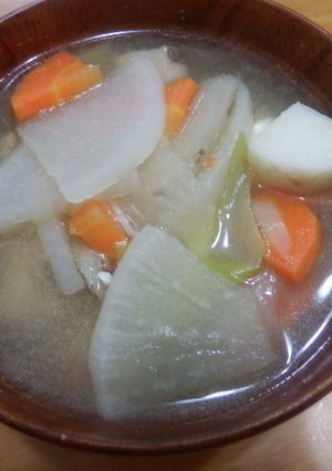 手早く豚汁-レシピのメイン写真