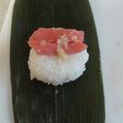 笹の蒸し寿司