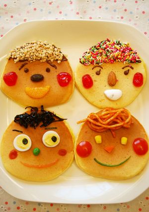 スマイル♪パンケーキ-レシピのメイン写真
