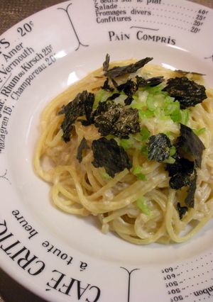 たち（タラの白子）の和風クリームパスタ♪-レシピのメイン写真