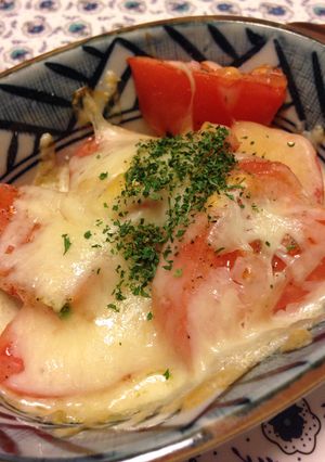 トマトのチーズ焼き-レシピのメイン写真