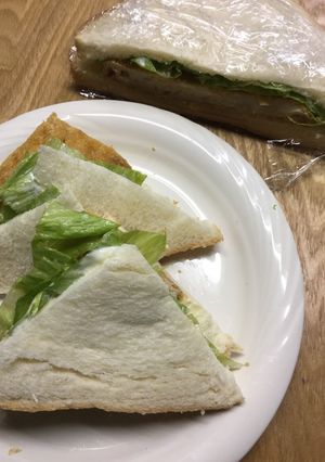 ビッグカツのサンドイッチ-レシピのメイン写真