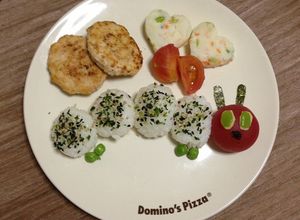 はらぺこあおむし 1歳誕生日ワンプレート-レシピのメイン写真