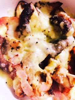 簡単♪椎茸のバターとチーズのおつまみ-レシピのメイン写真
