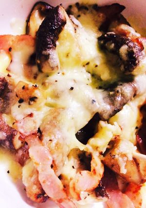簡単♪椎茸のバターとチーズのおつまみ-レシピのメイン写真