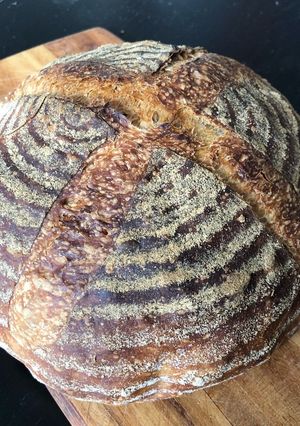 天然酵母でこねずに作る自然で美味しいパン-レシピのメイン写真