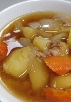 炊飯器2品同時調理☆ツナじゃが煮♪離乳食-レシピのメイン写真