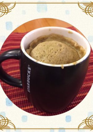 簡単&ヘルシー★抹茶小豆マグカップケーキ-レシピのメイン写真