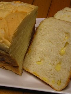 ふわふわチーズ食パン-レシピのメイン写真