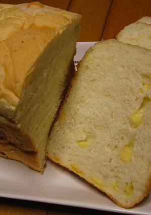 ふわふわチーズ食パン-レシピのメイン写真