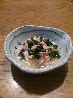 カンタン!ツナわかめポン酢和え。-レシピのメイン写真