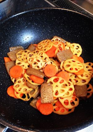 お弁当用 三色キンピラ-レシピのメイン写真