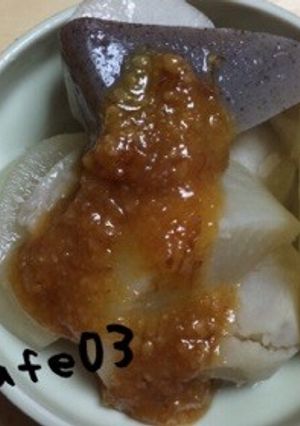 ばーばの味噌田楽-レシピのメイン写真