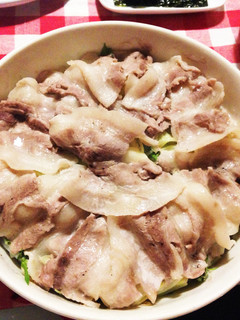簡単☆楽ちん豚バラ野菜のレンジ蒸し☆-レシピのメイン写真