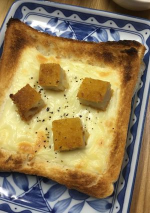 ビッグカツのチーズトースト-レシピのメイン写真