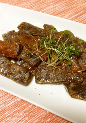 コク旨♪氷蒟蒻のピリ辛照り焼き-レシピのメイン写真