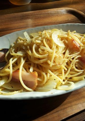 茅乃舎の野菜だしで♪ささっとパスタ-レシピのメイン写真