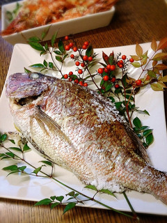 鯛塩釜焼き-レシピのメイン写真