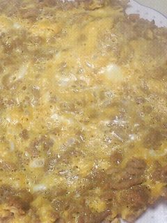 ひき肉入り卵焼き-レシピのメイン写真