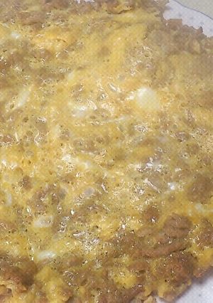 ひき肉入り卵焼き-レシピのメイン写真
