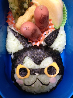 妖怪ウォッチ☆ダークニャン☆キャラ弁-レシピのメイン写真