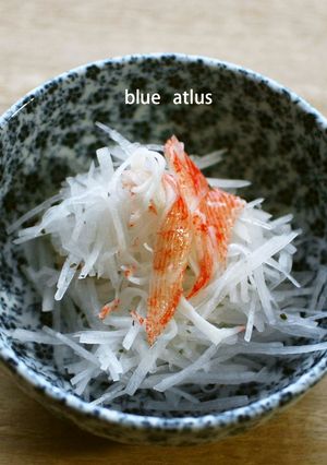 大根のサラダ☆一人暮らしにどうぞ-レシピのメイン写真