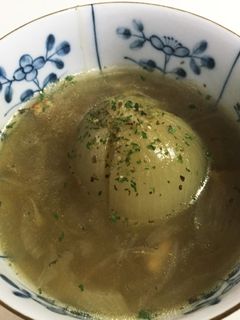 土鍋で作る♪食べるオニオンスープ-レシピのメイン写真