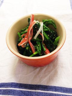 塩糀でつくるほうれん草ナムル-レシピのメイン写真