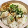 ネバネバ梅しそチーズささみdon♪