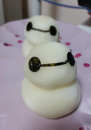 兄の想い！ベイマックス雪見だいふく♪-レシピのメイン写真