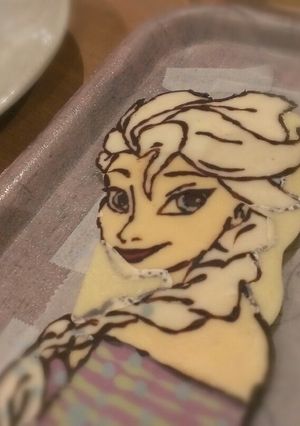 アナと雪の女王デコチョコ-レシピのメイン写真