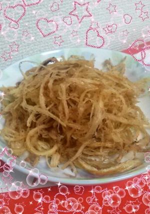 ★韓国風ピリ辛さきいか★おつまみ-レシピのメイン写真