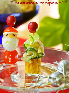 簡単オードブル♪Xmasツリーピンチョス-レシピのメイン写真
