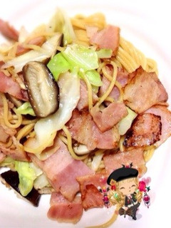 簡単あるもの和風パスタ-レシピのメイン写真