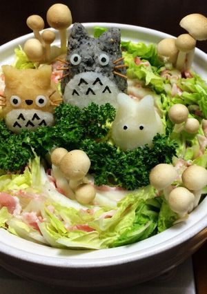大根おろしアート☆白菜豚肉ミルフィーユ鍋-レシピのメイン写真