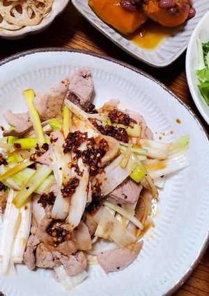 豚肉と葱のパーロー(爆肉)/葱と豚肉炒め-レシピのメイン写真