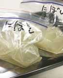 離乳食 後期後半 〜昆布煮干しのだし汁〜