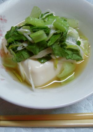 レンジで簡単温奴-レシピのメイン写真